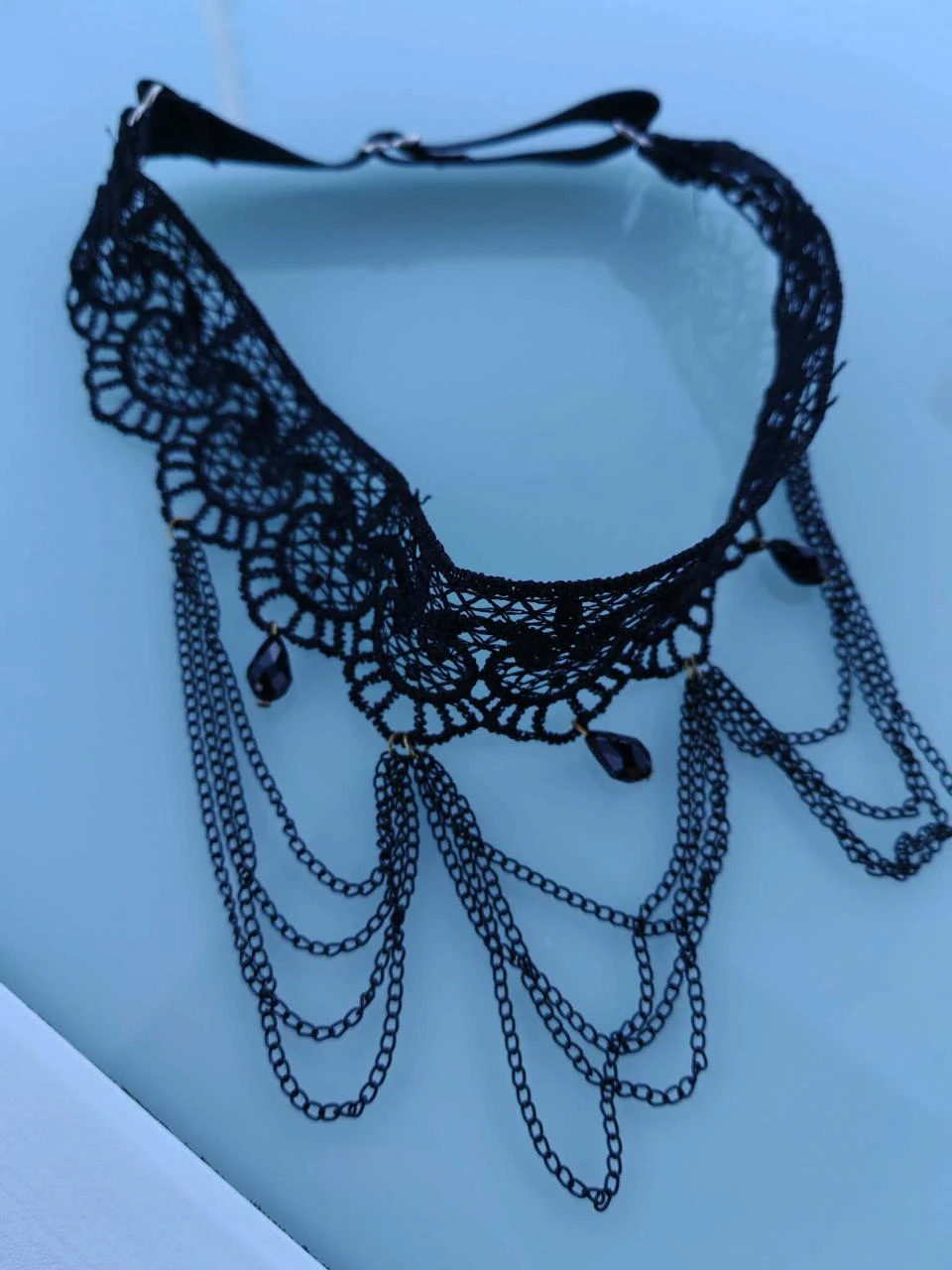 Chaîne de cuisse dentelle noire 1776 à 9.99€ – photo 2